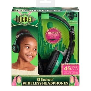 Wicked Green Wireless Headphones